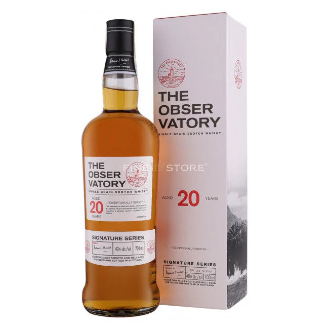 The Observatory 20 Year Old Signature Series Single Grain Scotch Whisky 700ml