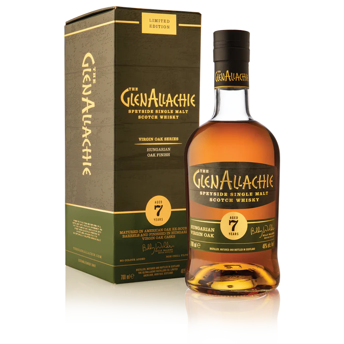 Glenallachie Hungarian Virgin Oak 7 Year Old Single Malt Scotch Whisky 700ml