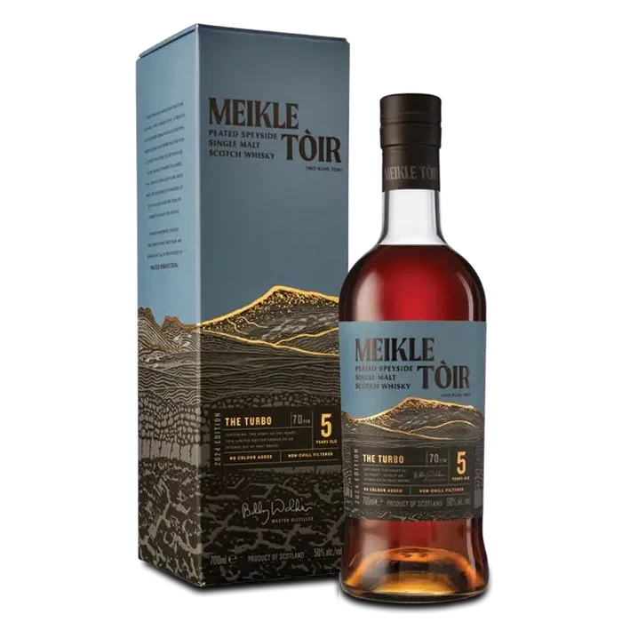 GlenAllachie Meikle Tòir 5 Year Old The Turbo Single Malt Scotch Whisky 700ml