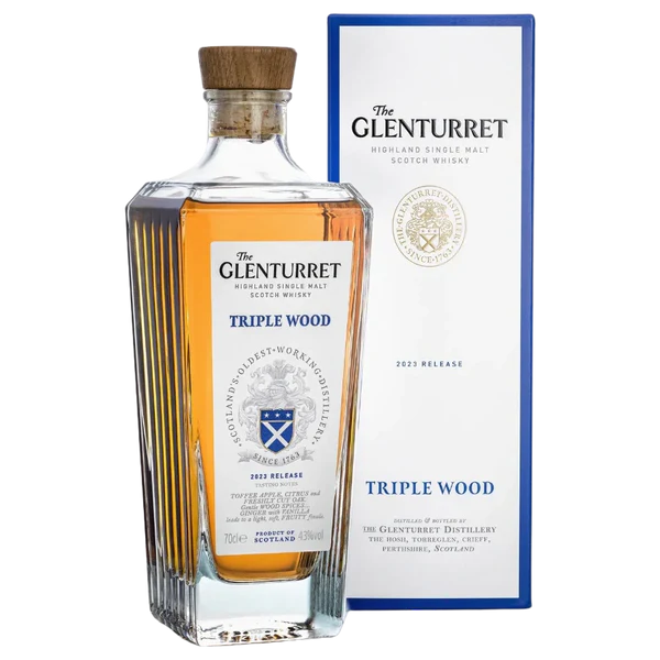 The Glenturret 2023 Release Triple Wood Single Malt Scotch Whisky 700ml