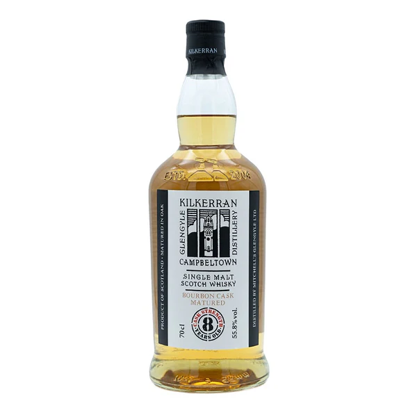 Kilkerran 8 Year Old Cask Strength Bourbon Cask Single Malt 700ml 2025 Release