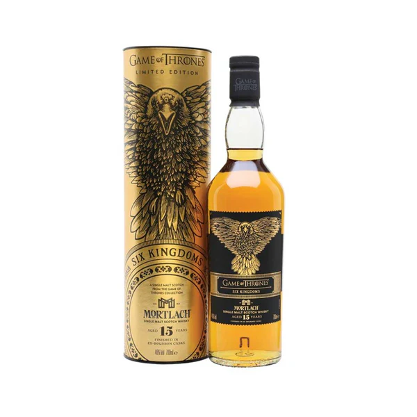 Game of Thrones Limited Edition Six Kingdoms Mortlach 15 Year Old Single Malt Scotch Whisky 700ml