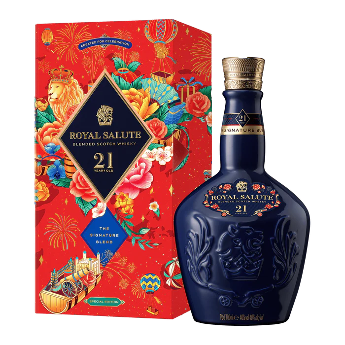 Chivas Regal 21 Year Old 2024 Royal Salute Year Of The Dragon Whisky 700 ml
