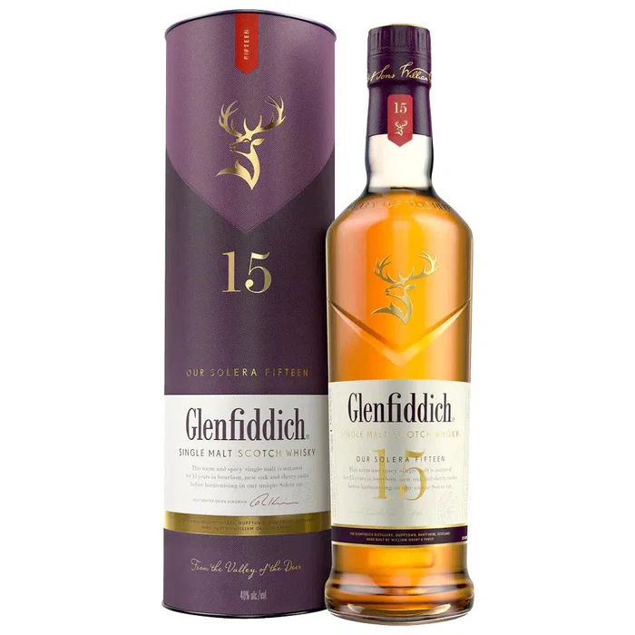 Glenfiddich 15 Year Old Single Malt Scotch Whisky 1 L