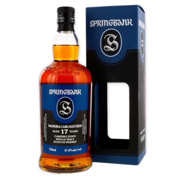 Springbank 17 Year Old Madeira Wood Single Malt Whisky