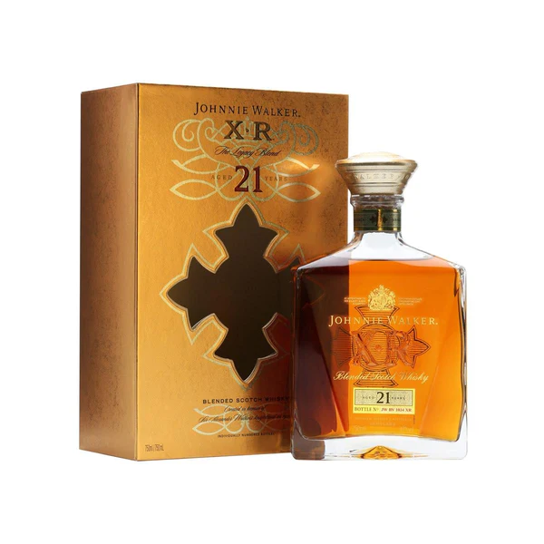 Johnnie Walker XR 21 Year Old (Older Bottling) Blended Scotch Whisky (750ml)