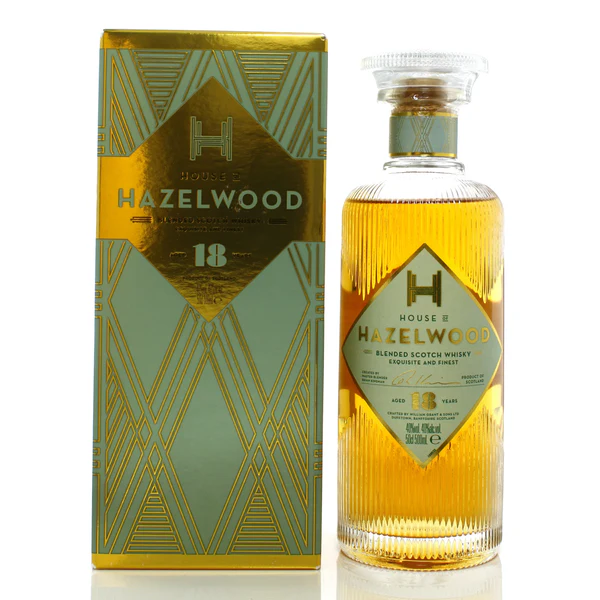 House Of Hazelwood 18 Year Old Blended Scotch Whisky 500ml