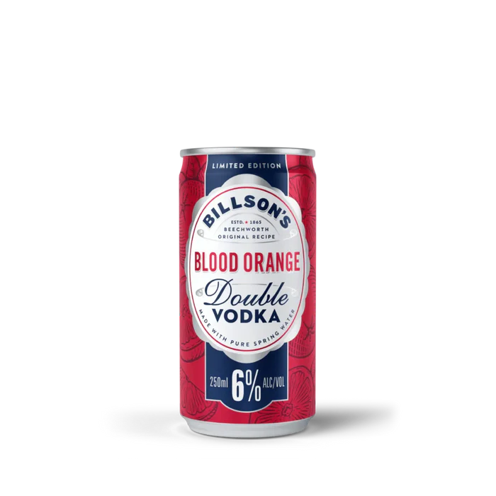 Billson's Blood Orange 6% Double Vodka 250ml