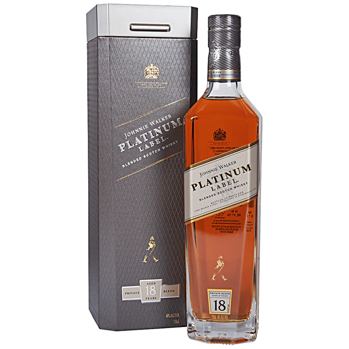 Johnnie Walker Platinum Label 18 Year Old Blended Scotch Whisky 750 ml