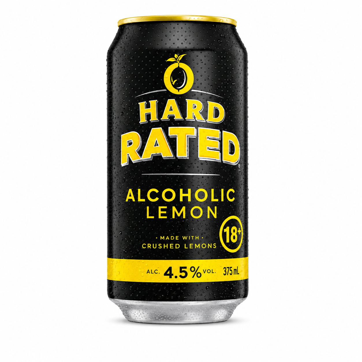HARD RATED LEMON 6% 10PK CAN 375ML