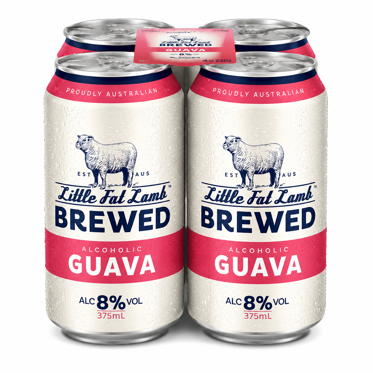 LITTLE FAT LAMB GUAVA 4PK Cans 375ML